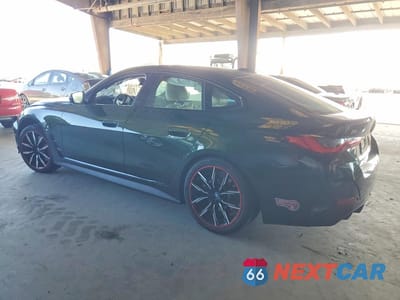 Drugie zdjęcie samochodu z przodu: 2024 BMW I4 XDRIVE 40 VIN:WBY83FB05RFS79061 - miniatura