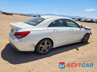 Trzecie zdjęcie samochodu z tyłu: 2018 MERCEDES-BENZ CLA 250 VIN:WDDSJ4EB5JN619307 - miniatura