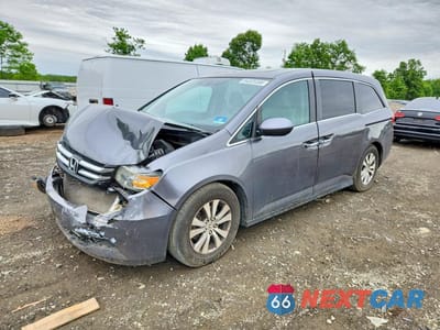 2014 HONDA ODYSSEY EXL 5FNRL5H66EB074147 - główne zdjęcie licytacji z USA - miniatura