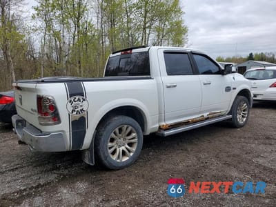 Trzecie zdjęcie samochodu z tyłu: 2013 RAM 1500 LONGHORN VIN:1C6RR7PTXDS619616 - miniatura