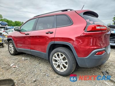 Drugie zdjęcie samochodu z przodu: 2016 JEEP CHEROKEE SPORT VIN:1C4PJLAB3GW239692 - miniatura