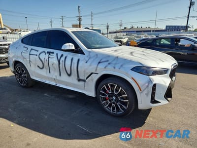 Czwarte zdjęcie samochodu z boku: 2024 BMW X6 XDRIVE40I VIN:5UX33EX09R9S37570 - miniatura