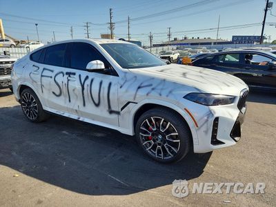 Czwarte zdjęcie samochodu z boku: 2024 BMW X6 XDRIVE40I VIN:5UX33EX09R9S37570 - miniatura