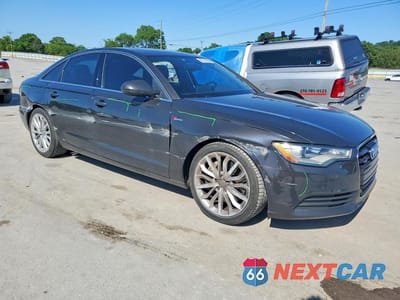 Czwarte zdjęcie samochodu z boku: 2013 AUDI A6 PREMIUM PLUS VIN:WAUGGAFC3DN118440 - miniatura