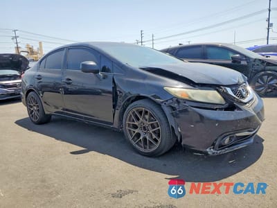 Czwarte zdjęcie samochodu z boku: 2013 HONDA CIVIC EXL VIN:19XFB2F95DE254354 - miniatura