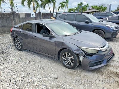 Czwarte zdjęcie samochodu z boku: 2016 HONDA CIVIC EX VIN:19XFC2F71GE048058 - miniatura