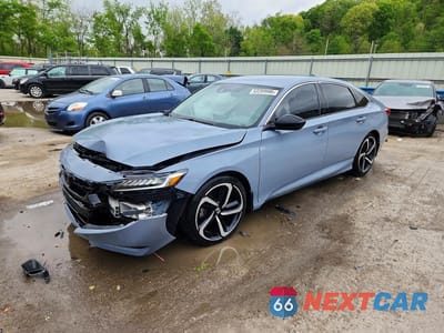 2022 HONDA ACCORD SPORT SE 1HGCV1F47NA074212 - główne zdjęcie licytacji z USA - miniatura