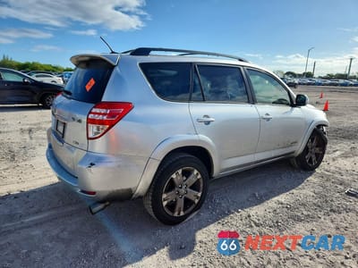 Trzecie zdjęcie samochodu z tyłu: 2012 TOYOTA RAV4 SPORT VIN:JTMRF4DV1C5057589 - miniatura
