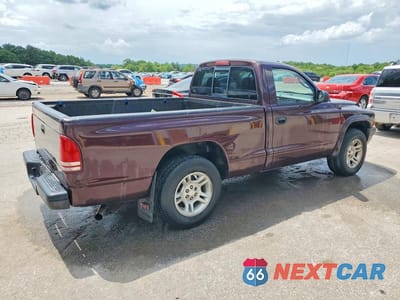 Trzecie zdjęcie samochodu z tyłu: 2004 DODGE DAKOTA SXT VIN:1D7FL16K94S593339 - miniatura