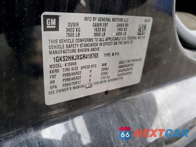 Zdjęcie 13 z 13 samochodu: 2016 GMC YUKON XL DENALI VIN:1GKS2HKJXGR418793 - miniatura