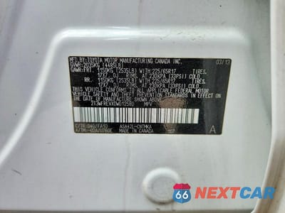 Zdjęcie 13 z 13 samochodu: 2013 TOYOTA RAV4 XLE VIN:2T3WFREVXDW012580 - miniatura