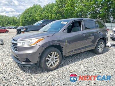 2016 TOYOTA HIGHLANDER LE 5TDBKRFH3GS271405 - główne zdjęcie licytacji z USA - miniatura
