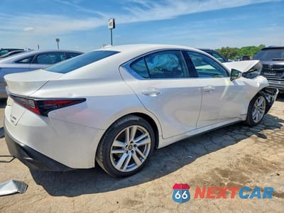 Trzecie zdjęcie samochodu z tyłu: 2022 LEXUS IS 300 VIN:JTHC81F2XN5049719 - miniatura