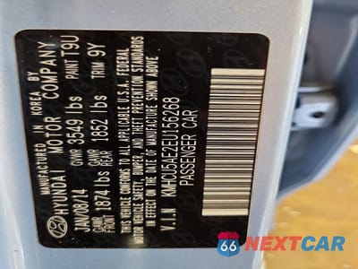 Zdjęcie 13 z 13 samochodu: 2014 HYUNDAI ACCENT SE VIN:KMHCU5AE2EU156268 - miniatura