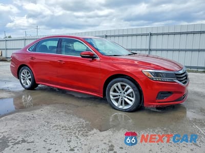 Czwarte zdjęcie samochodu z boku: 2021 VOLKSWAGEN PASSAT HIGHLINE VIN:1VWBA7A31MC010965 - miniatura