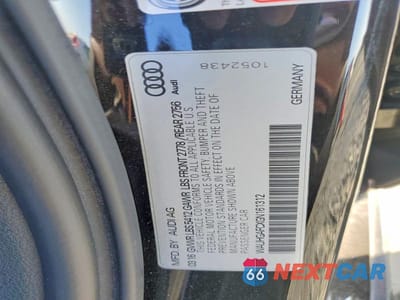Zdjęcie 12 z 12 samochodu: 2016 AUDI A6 PRESTIGE VIN:WAUHGAFCXGN161312 - miniatura