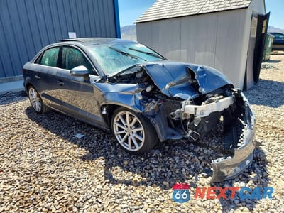 Czwarte zdjęcie samochodu z boku: 2015 AUDI A3 VIN:WAUEFGFFXF1058626 - miniatura