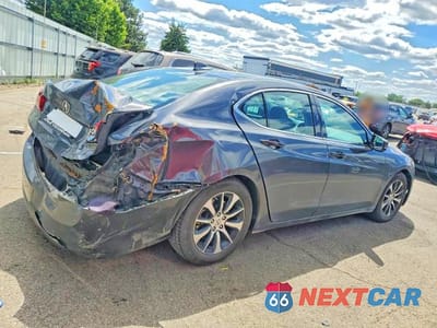 Trzecie zdjęcie samochodu z tyłu: 2015 ACURA TLX VIN:19UUB1F31FA003657 - miniatura