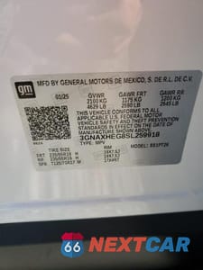 Zdjęcie 13 z 13 samochodu: 2025 CHEVROLET EQUINOX LT VIN:3GNAXHEG8SL259918 - miniatura