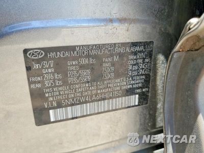 Zdjęcie 13 z 13 samochodu: 2017 HYUNDAI SANTA FE SPORT 2.0T ULTIMATE VIN:5NMZW4LA6HH041150 - miniatura