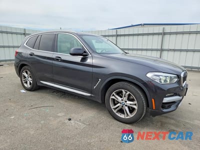 Czwarte zdjęcie samochodu z boku: 2021 BMW X3 XDRIVE30I VIN:5UXTY5C02M9H57354 - miniatura