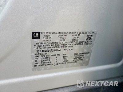 Zdjęcie 13 z 13 samochodu: 2018 CHEVROLET EQUINOX PREMIER VIN:3GNAXVEV4JL168074 - miniatura