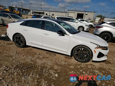 Czwarte zdjęcie samochodu z boku: 2023 KIA K5 GT LINE VIN:5XXG64J20PG221420 - miniatura