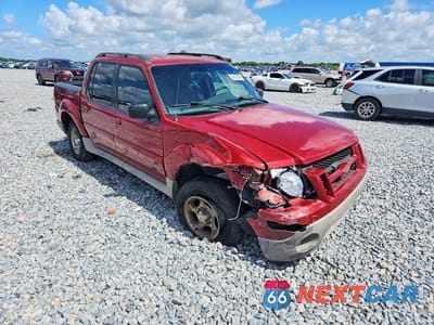 Czwarte zdjęcie samochodu z boku: 2002 FORD EXPLORER SPORT TRAC VIN:1FMZU67EX2UC99309 - miniatura