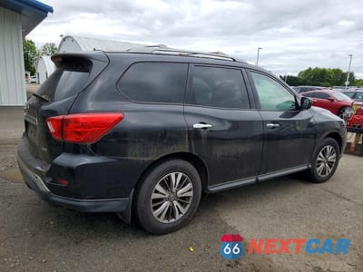 Trzecie zdjęcie samochodu z tyłu: 2018 NISSAN PATHFINDER S VIN:5N1DR2MM1JC664187 - miniatura
