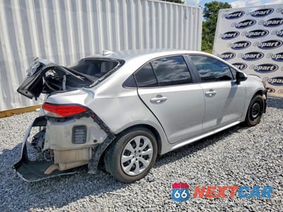 Trzecie zdjęcie samochodu z tyłu: 2022 TOYOTA COROLLA LE VIN:5YFEPMAE3NP335947 - miniatura