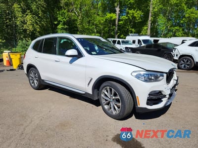 Czwarte zdjęcie samochodu z boku: 2019 BMW X3 XDRIVE30I VIN:5UXTR9C52KLE21123 - miniatura