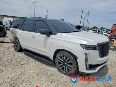 Czwarte zdjęcie samochodu z boku: 2021 CADILLAC ESCALADE SPORT PLATINUM VIN:1GYS4GKL7MR324586 - miniatura