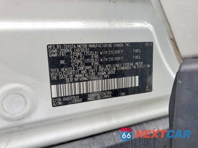 Zdjęcie 13 z 13 samochodu: 2022 TOYOTA RAV4 LE VIN:2T3F1RFV0NW276860 - miniatura