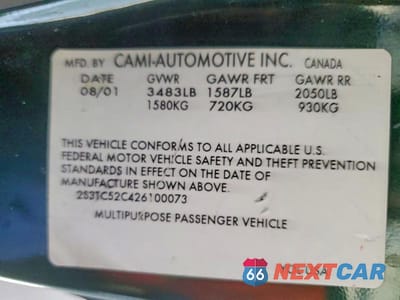 Zdjęcie 12 z 12 samochodu: 2002 SUZUKI VITARA JLS VIN:2S3TC52C426100073 - miniatura