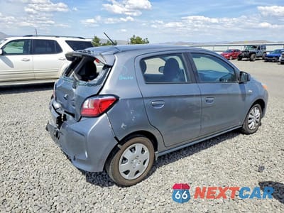 Trzecie zdjęcie samochodu z tyłu: 2021 MITSUBISHI MIRAGE ES VIN:ML32AUHJ3MH014155 - miniatura