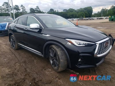 Czwarte zdjęcie samochodu z boku: 2023 INFINITI QX55 ESSENTIAL VIN:3PCAJ5KR2PF114345 - miniatura