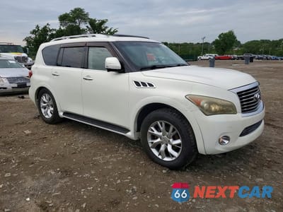 Czwarte zdjęcie samochodu z boku: 2011 INFINITI QX56 BASE VIN:JN8AZ2NE0B9001596 - miniatura