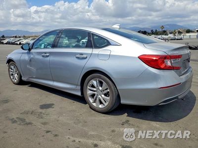 Trzecie zdjęcie samochodu z tyłu: 2019 HONDA ACCORD LX VIN:1HGCV1F11KA080654 - miniatura