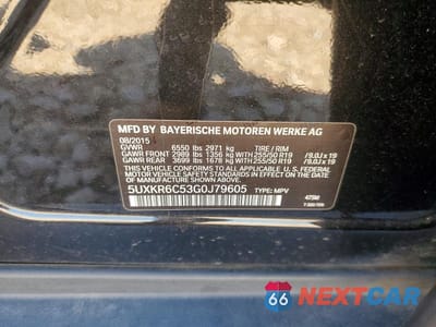 Zdjęcie 13 z 13 samochodu: 2016 BMW X5 XDRIVE50I VIN:5UXKR6C53G0J79605 - miniatura