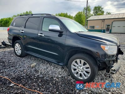 Czwarte zdjęcie samochodu z boku: 2013 TOYOTA SEQUOIA PLATINUM VIN:5TDDW5G18DS086804 - miniatura