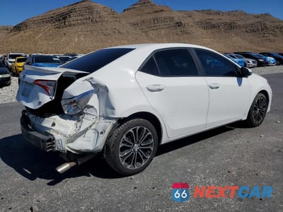 Trzecie zdjęcie samochodu z tyłu: 2015 TOYOTA COROLLA S PLUS VIN:5YFBURHE0FP325473 - miniatura