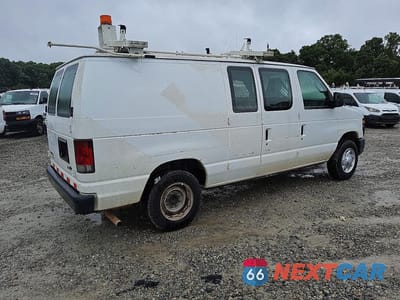 Trzecie zdjęcie samochodu z tyłu: 2014 FORD ECONOLINE E150 VAN VIN:1FTNE1EWXEDA65805 - miniatura