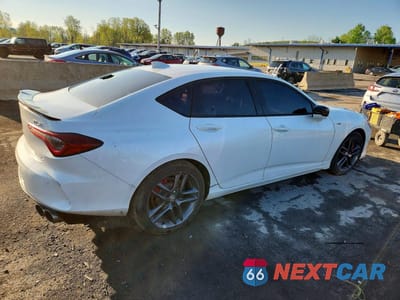 Trzecie zdjęcie samochodu z tyłu: 2023 ACURA TLX TYPE S VIN:19UUB7F04PA001007 - miniatura