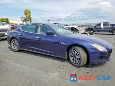 Czwarte zdjęcie samochodu z boku: 2014 MASERATI QUATTROPORTE S VIN:ZAM56RRA5E1082633 - miniatura
