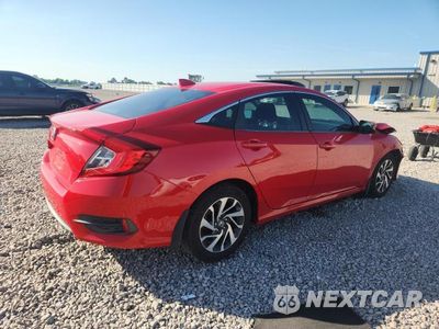 Trzecie zdjęcie samochodu z tyłu: 2017 HONDA CIVIC EX VIN:2HGFC2F71HH513140 - miniatura