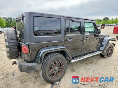 Trzecie zdjęcie samochodu z tyłu: 2013 JEEP WRANGLER UNLIMITED SAHARA VIN:1C4HJWEGXDL678493 - miniatura