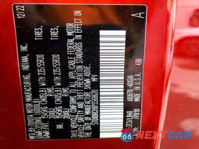 Zdjęcie 13 z 13 samochodu: 2023 TOYOTA HIGHLANDER HYBRID LIMITED VIN:5TDXBRCHXPS568620 - miniatura
