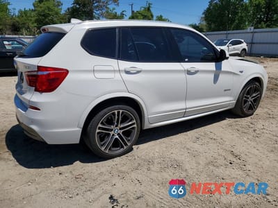 Trzecie zdjęcie samochodu z tyłu: 2017 BMW X3 SDRIVE28I VIN:5UXWZ7C33H0V90123 - miniatura