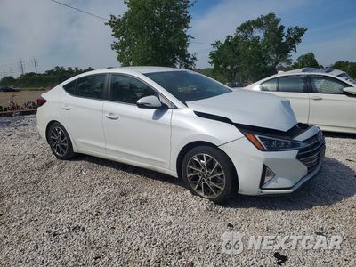 Czwarte zdjęcie samochodu z boku: 2020 HYUNDAI ELANTRA LIMITED VIN:5NPD84LF4LH597128 - miniatura