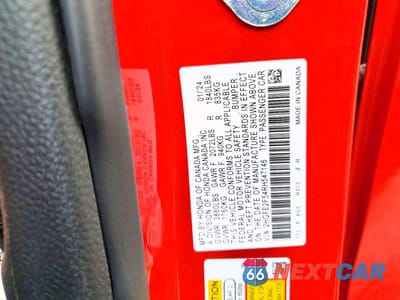 Zdjęcie 12 z 12 samochodu: 2024 HONDA CIVIC SPORT VIN:2HGFE2F54RH547146 - miniatura